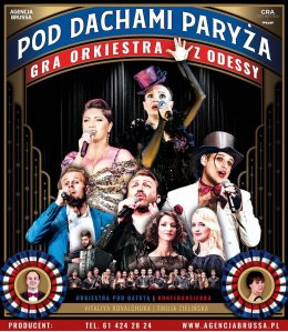 Częstochowa Wydarzenie Spektakl "Pod Dachami Paryża" - koncert muzyki francuskiej