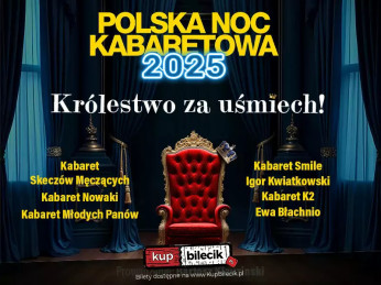 Częstochowa Wydarzenie Kabaret Polska Noc Kabaretowa 2025