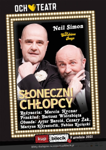 Częstochowa Wydarzenie Spektakl Artur Barciś i Cezary Żak zapraszają na legendarny spektakl