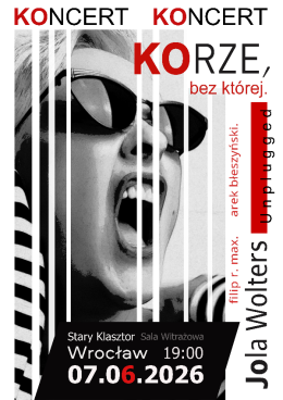 KORZE, bez której - Jola Wolters śpiewa Korę & Maanam - Unplugged