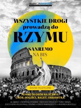 Częstochowa Wydarzenie Koncert Wszystkie Drogi Prowadzą do Rzymu - Sanremo na Bis
